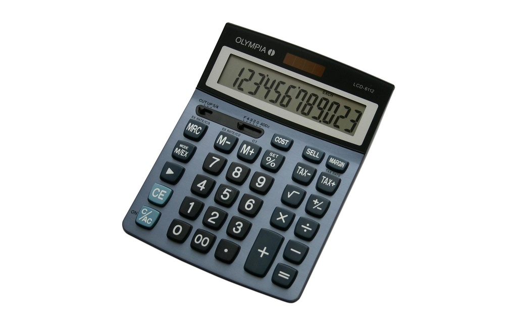 Olympia Calculatrice LCD 6112