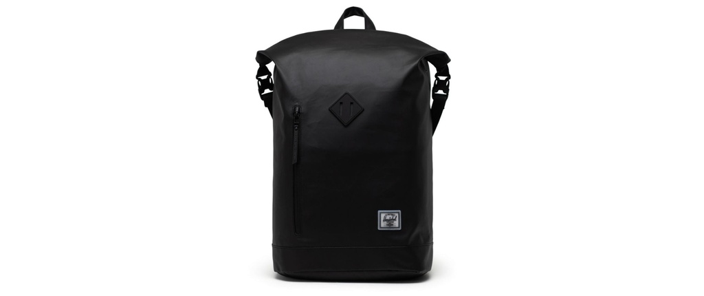 Herschel Sac à dos Roll Top noir, 22.5 l