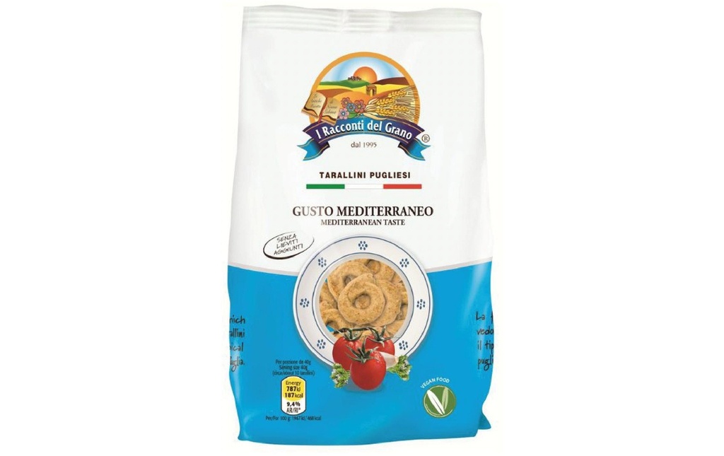 I Racconti del Grano Apulia Taralli Mediterraneo 250 g