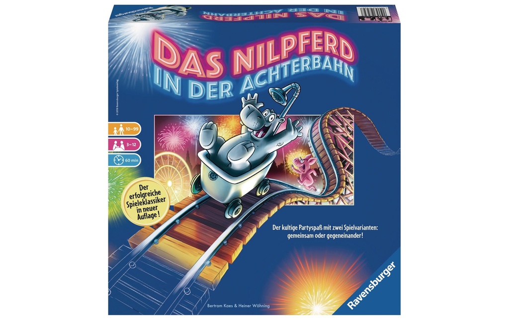 Ravensburger Jeux pour la famille Das Nilpferd in der Achterbahn