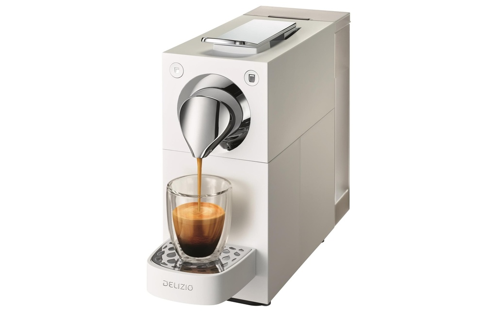 Delizio Cafetière à capsules Una Automatic Blanc