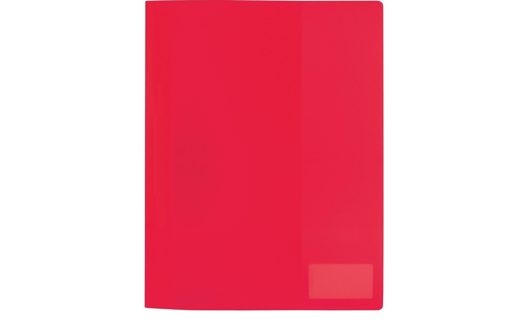 HERMA Doss.rapide A4 transl.rouge