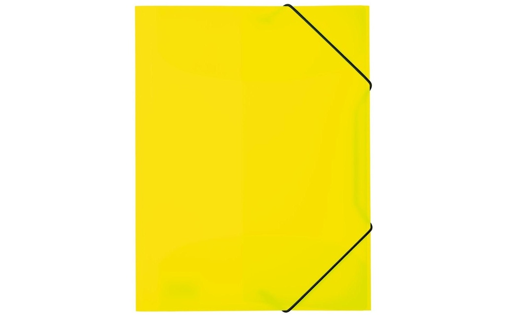 HERMA Dossier élast. A4 Neon jaune
