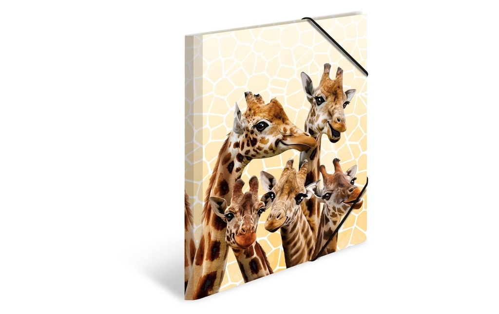HERMA Dossier élast.A4 PP girafe