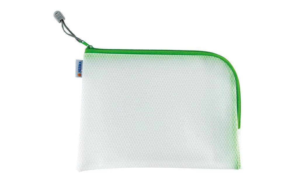 HERMA Pochette zippée 26x20 vert