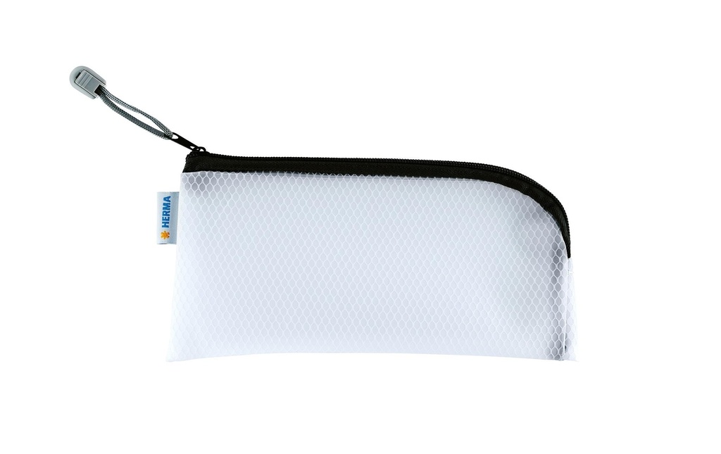 HERMA Pochette zippée 23x11 noir
