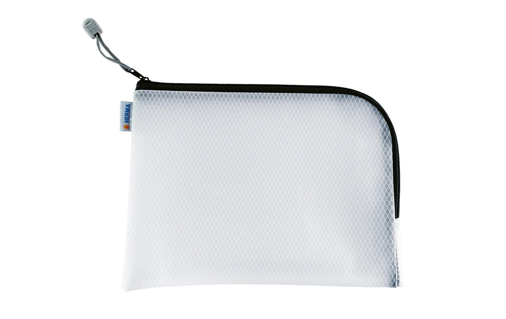 HERMA Pochette zippée 26x20 noir