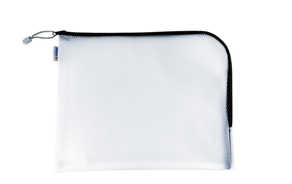 HERMA Pochette zippée 36x28 noir
