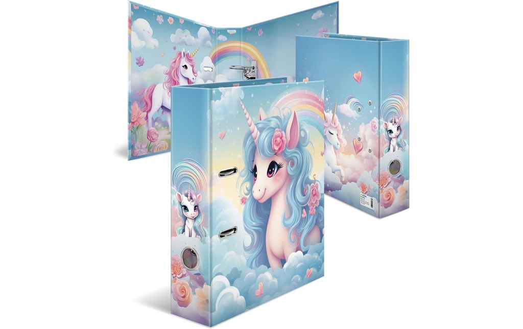 HERMA Classeur A4 70mm Happy Unicorn