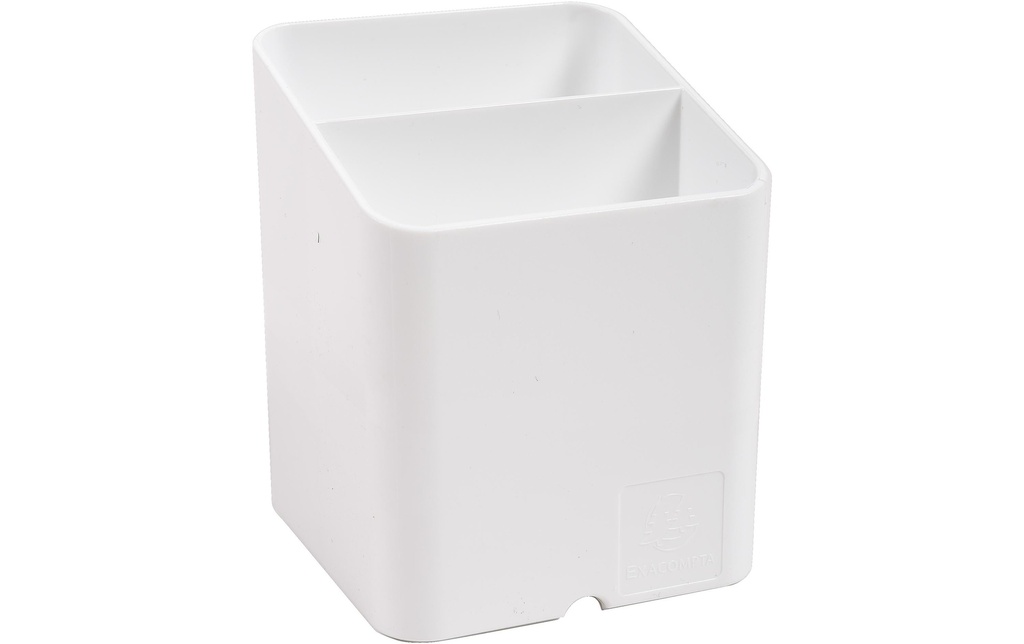 Exacompta Pot à crayons Pen-Cube Blanc
