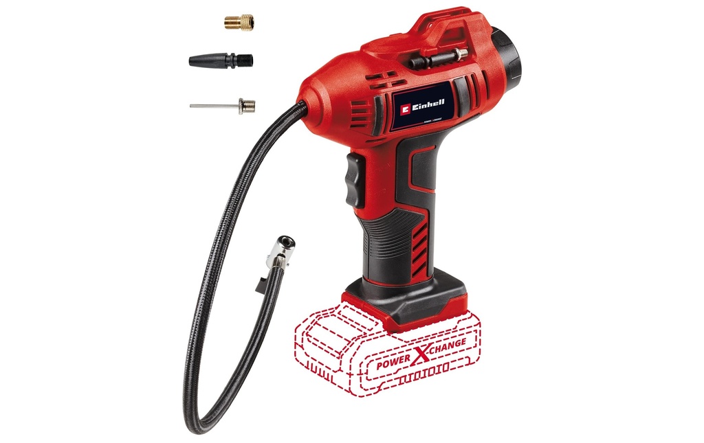 Einhell Automotive Compresseur de voiture à batterie CE-CC 18Li-Solo