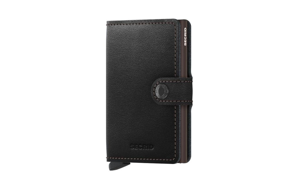 SECRID Portefeuille Miniwallet Marron/Noir