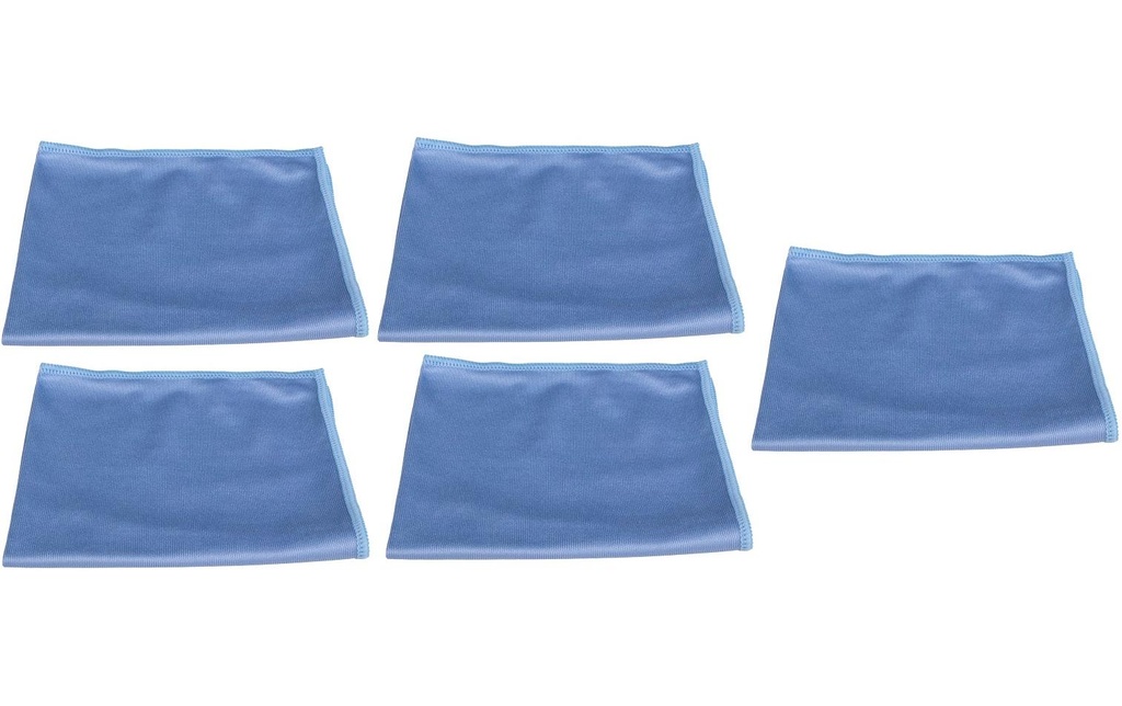 Edi Baur Chiffon à vitre Crystal 5 Pièce/s, Bleu