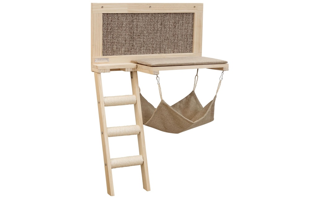 Kerbl Planche de couchage Timber 58 x 32 x 89 cm