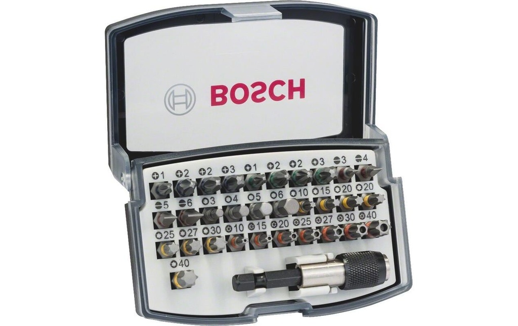 Bosch Professional Jeu d'embouts de vissage 32 pièces