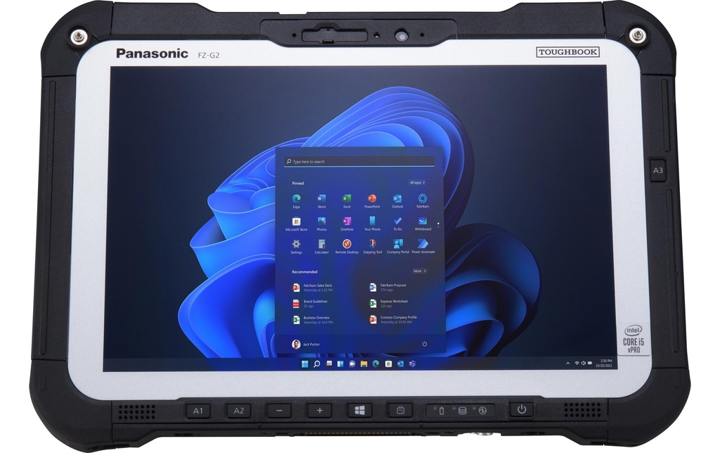 Panasonic Tablette Toughbook G2 mk3 (FZ-G2) 512 GB Noir/Blanc