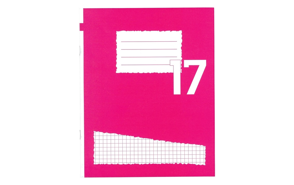 office focus Cahier d'école E5, À carreaux, Rouge, 10 Pièce/s