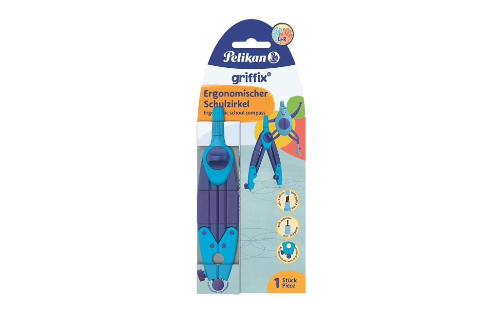 Pelikan Compas Griffix Bleu