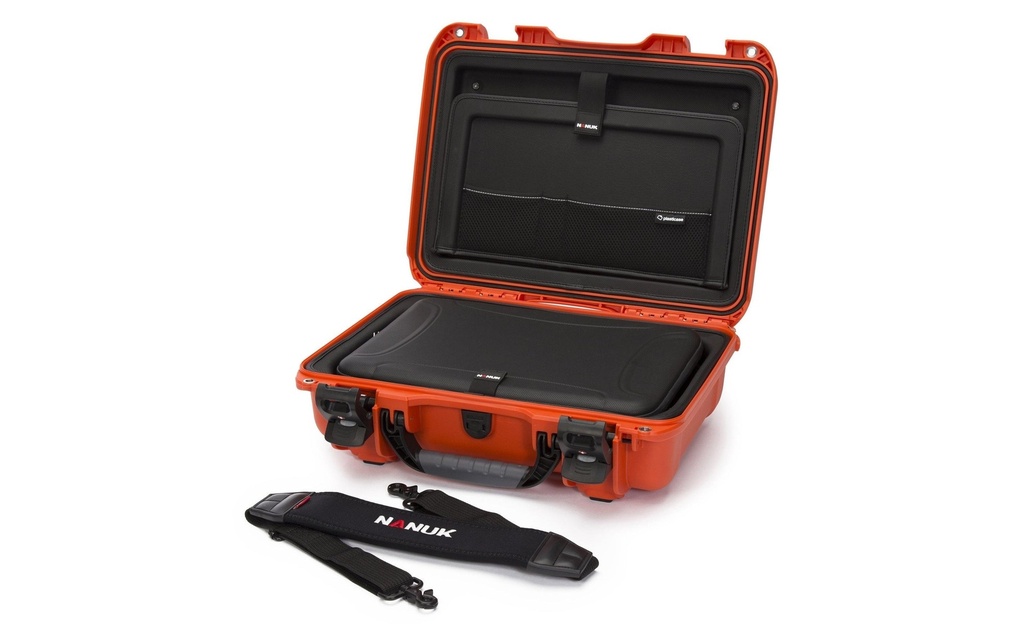 Nanuk Mallette plastique 923 - Insert pour ordinateur portable Orange