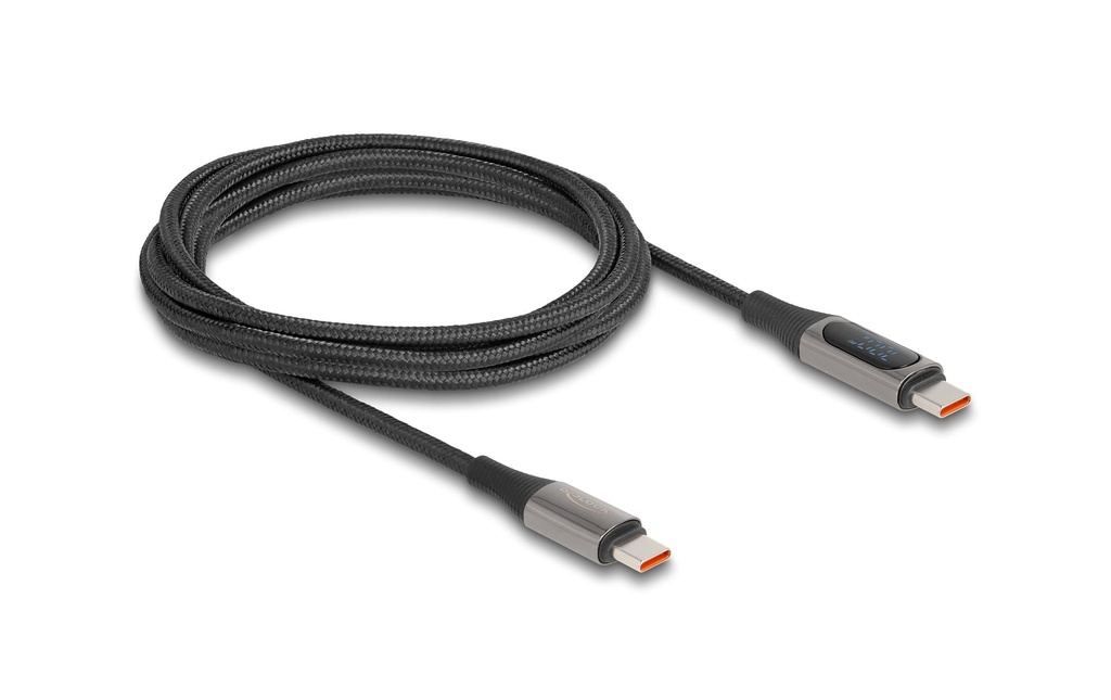 Delock Câble USB 2.0 PD 3.0 100 W USB-C - USB-C 2 m
