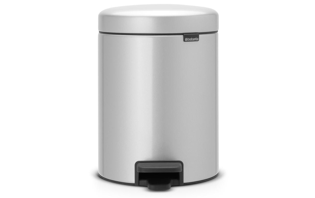 Brabantia Poubelle cosmétique NewIcon 5 l, Metallic grey