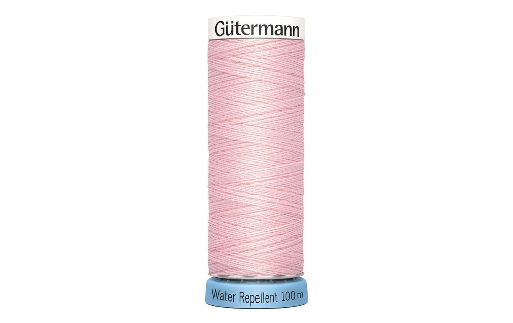 Gütermann Fil à coudre et à broder Water Repellent 1 pièce, Rose