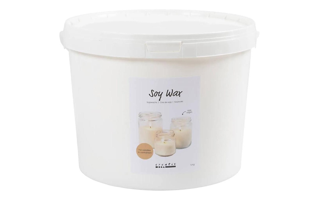 Creativ Company Cire Soja Flocons, 5 kg