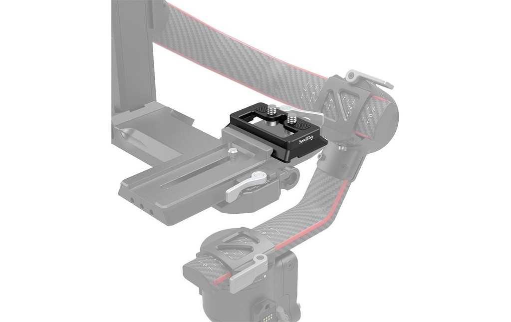 Smallrig Plaque de fixation rapide de type Arca pour DJI RS3/Pro/RS4/RS4Pro
