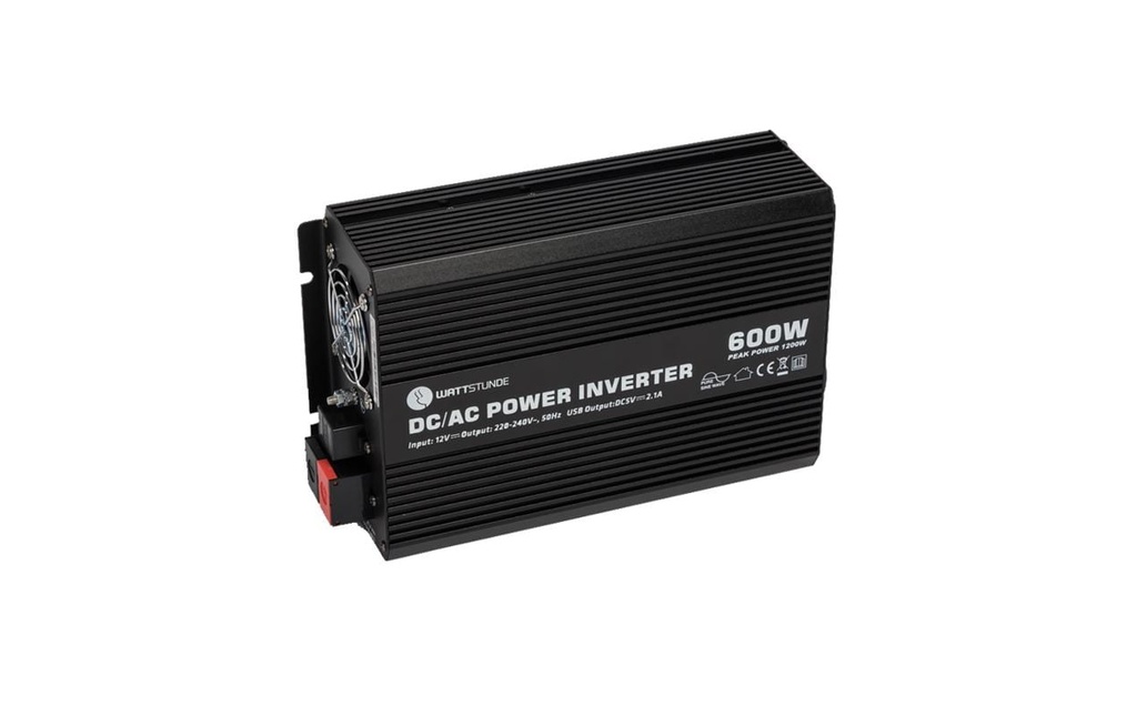 WATTSTUNDE Contrôleur de charge solaire WS12/600SI 600 W / 1200 W 12 V