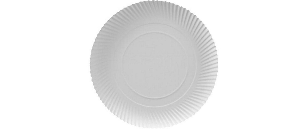 Papstar Assiettes jetables Pure rond D 32 cm 100 Pièce/s