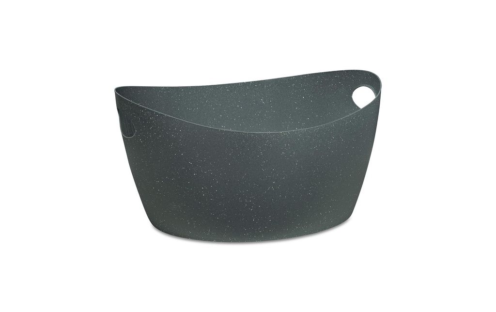Koziol Corbeille à linge Bottichelli L 15 l, Gris