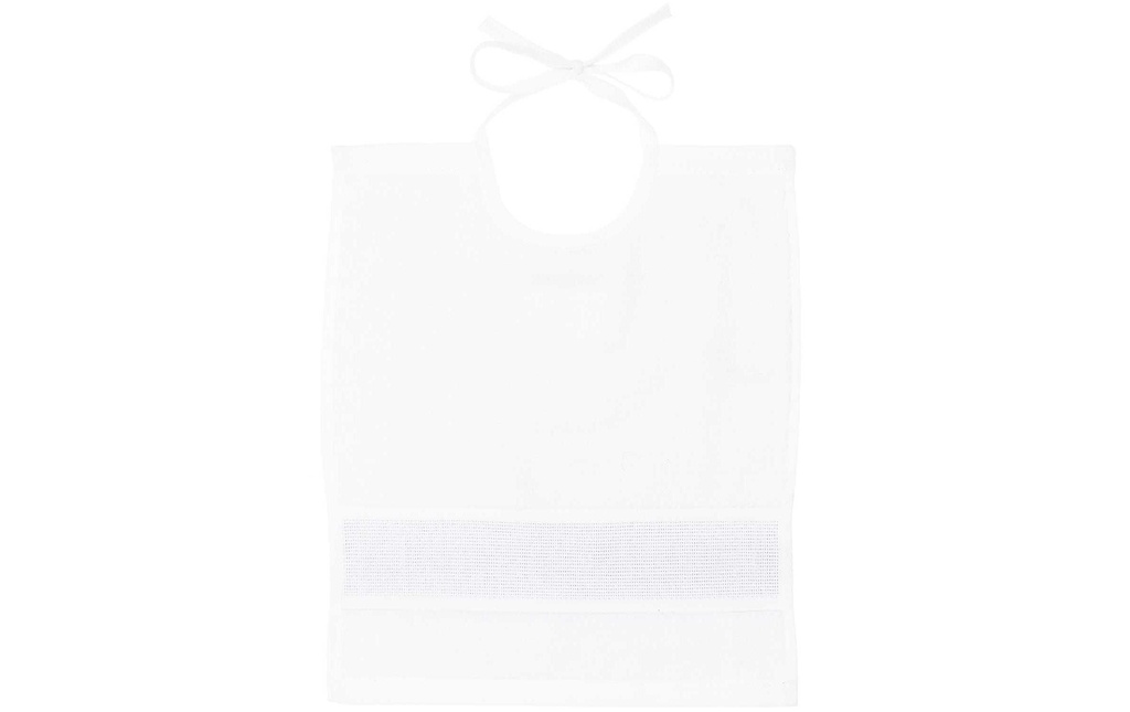 Rico Design Bavette Blanc, 30 x 34 cm