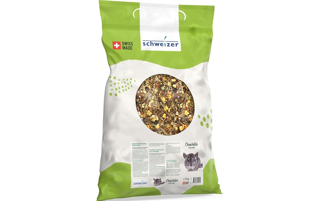 Eric Schweizer Nourriture de base pour chinchilla, 5 kg