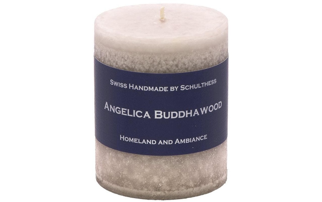 Schulthess Kerzen Bougie parfumée Angelica Buddhawood 8 cm