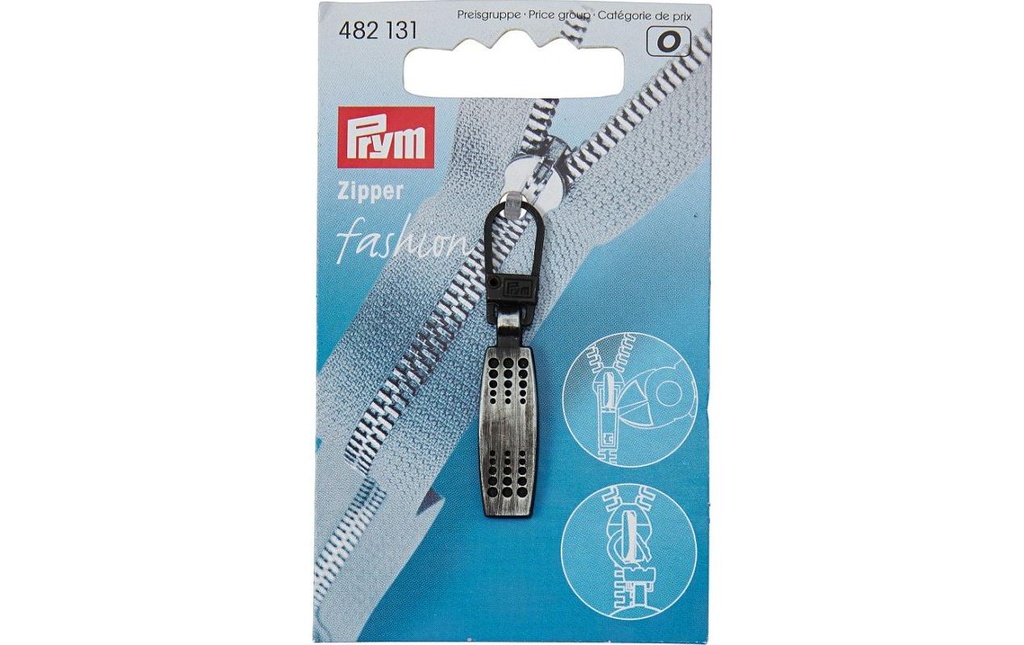 Prym Fermeture éclair Noir, 46 mm x 8.25 mm