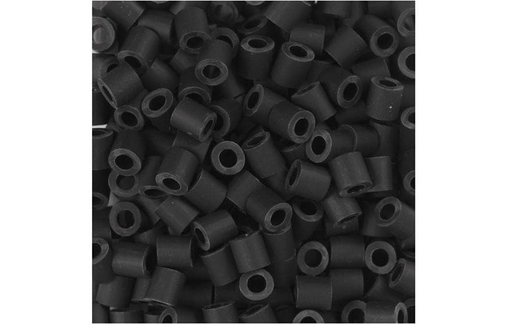 Creativ Company Perles à repasser bio Nabbi 3000 pièces, Noir