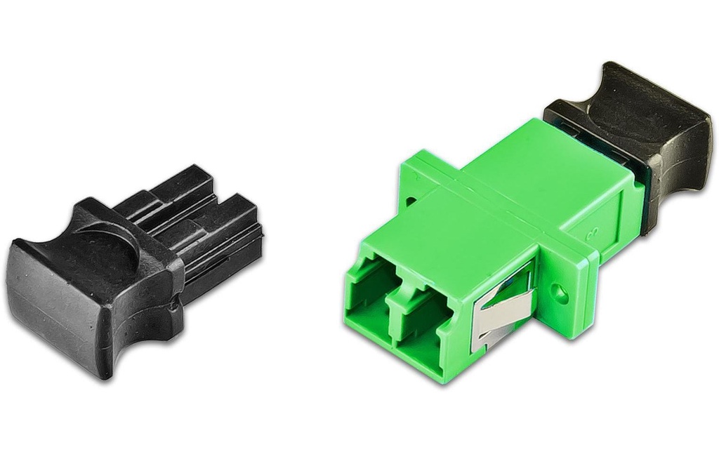Lightwin Accouplement à fibre optique Singlemode LC/APC – LC/APC, OS2, Duplex