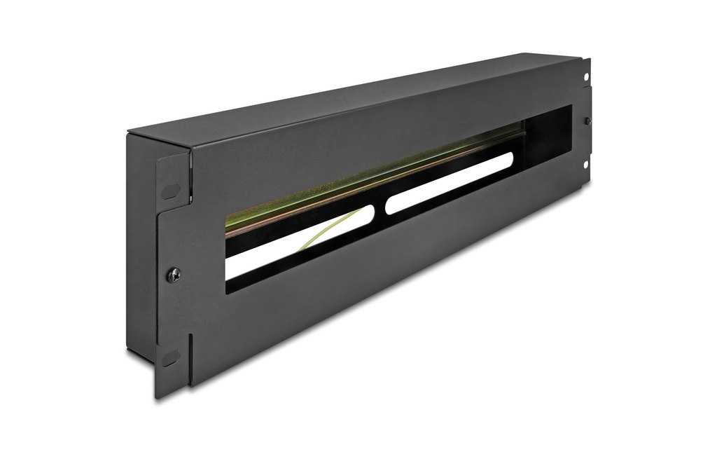 Delock Barrette de disjoncteurs 3HE 19, Noir