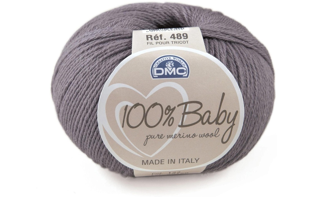 DMC Laine 100% bébé 3 Gris