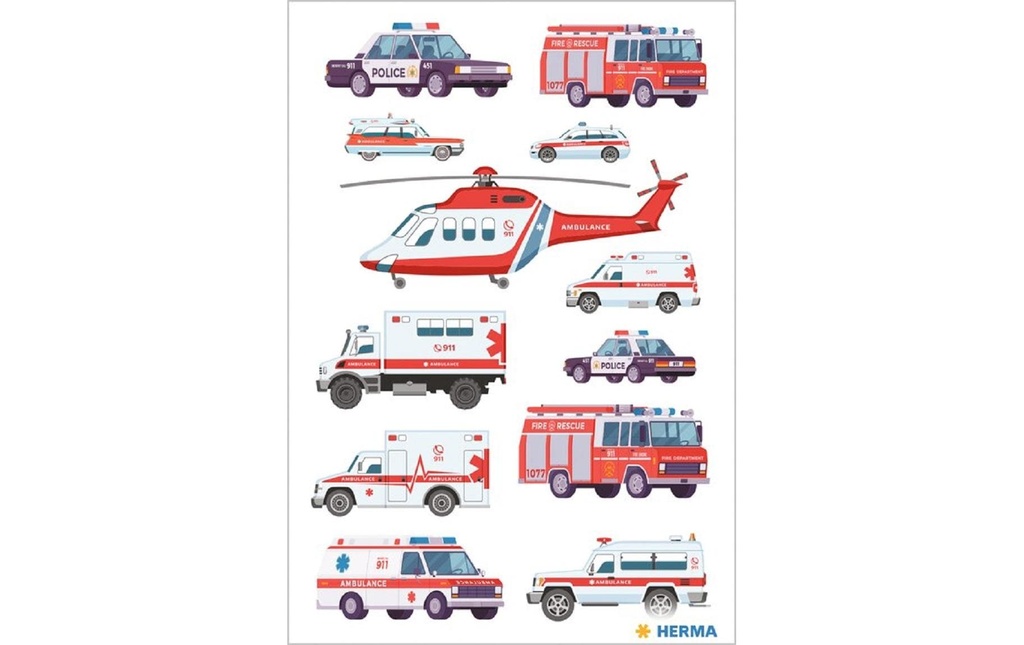 HERMA Sticker Decor véhicule gyroph. (3 pces)