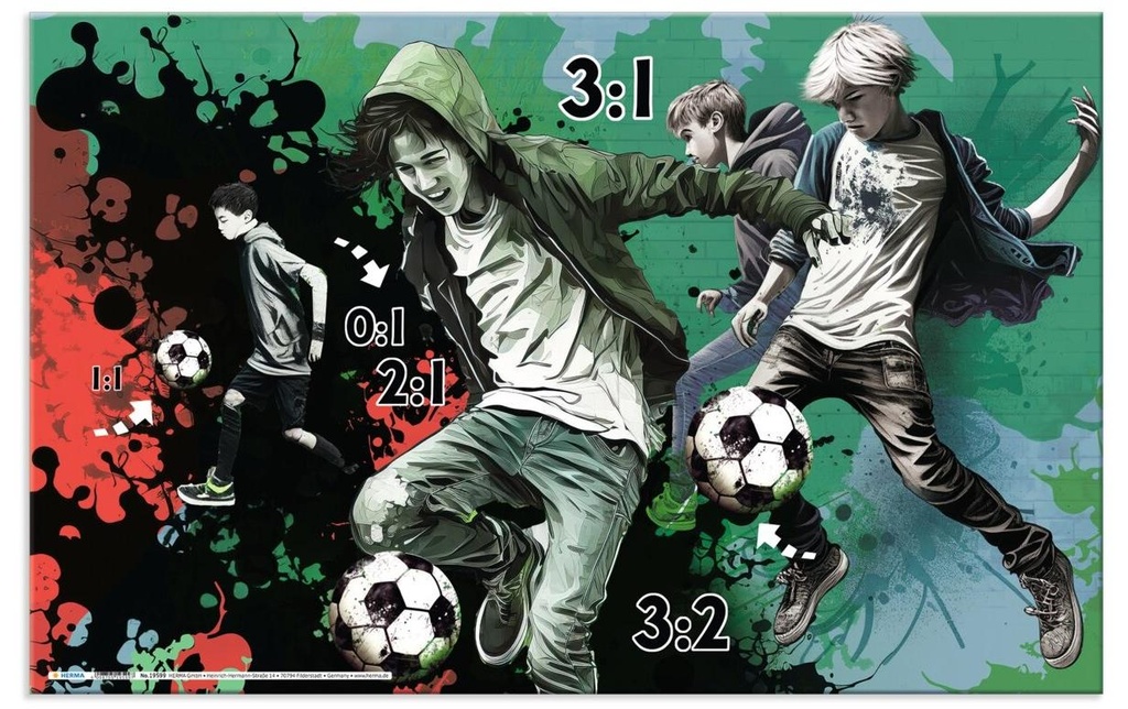 HERMA Sous-mains Street Soccer