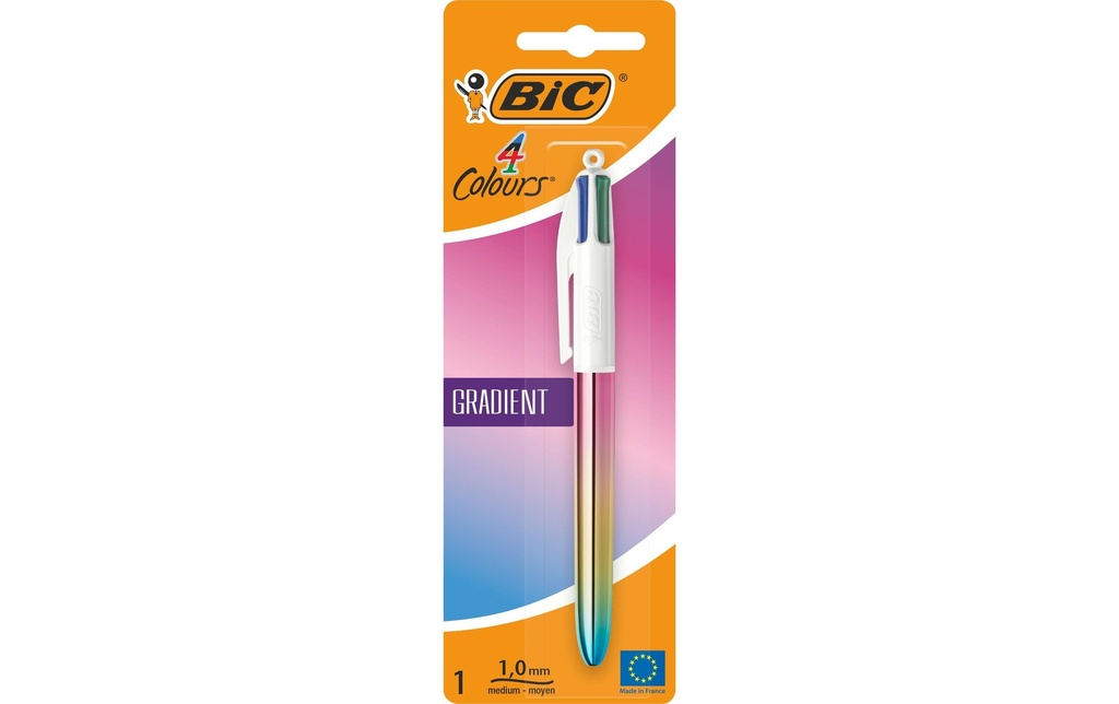 BIC Sty.bille 4coul. Gradient ass.