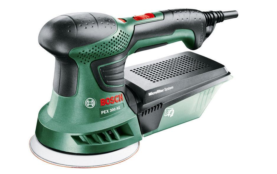 Bosch Ponceuse excentrique PEX 300 AE fonctionnement du secteur
