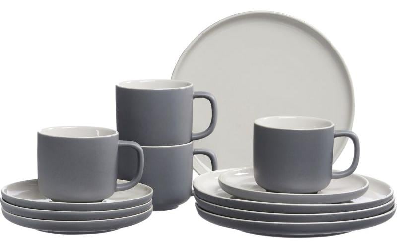 Ritzenhoff & Breker Service de café Jasper 12 pièces, gris