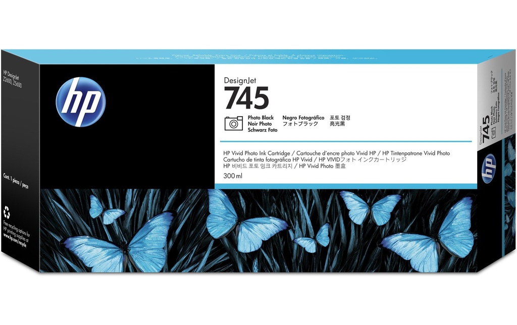 HP Encre Nr. 745 (F9K04A) Photo Black