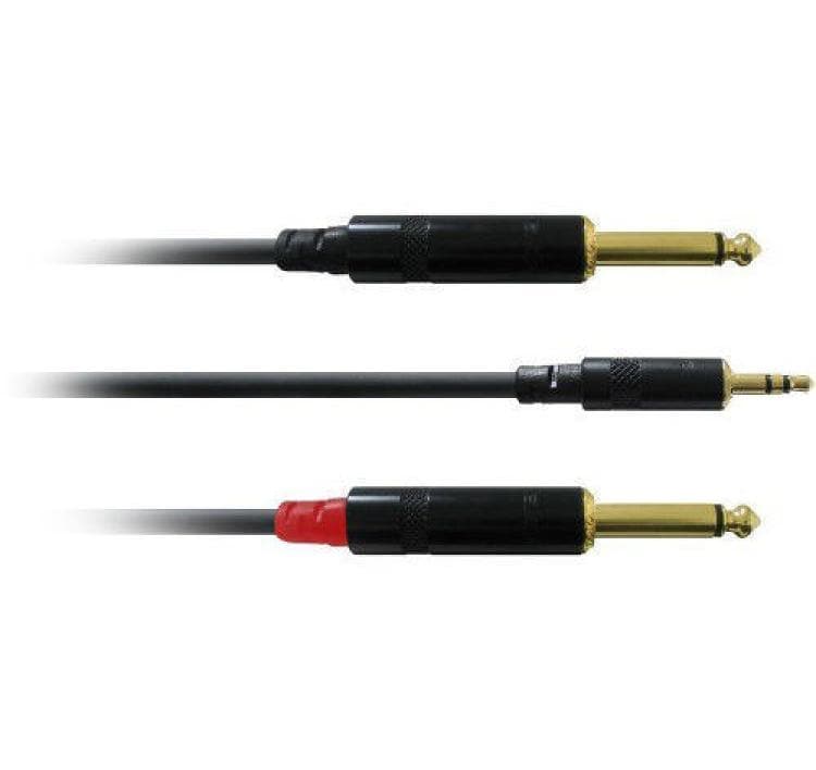 Cordial Câble audio CFY 6 WPP jack 3.5 mm - jack 6.3 mm 6 m