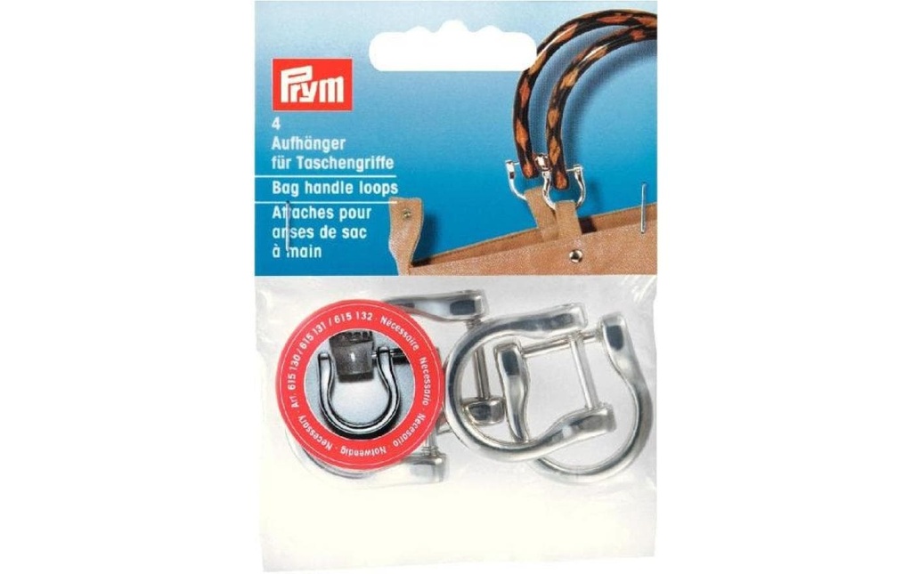 Prym Poignée de sac Crochet 18 mm en vieux laiton 4 pièces