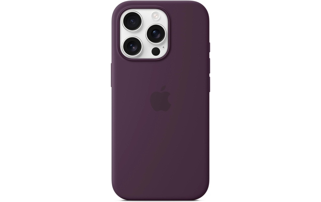 Apple Silicone Case avec MagSafe iPhone 16 Pro Prune