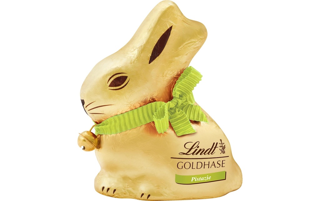Lindt Coniglietto di cioccolato Lapin doré lait pistache 100 g