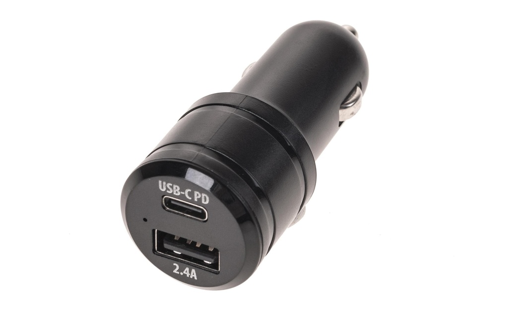 Alpha Elettronica Chargeur de voiture KR130 30 W USB A & USB C PD